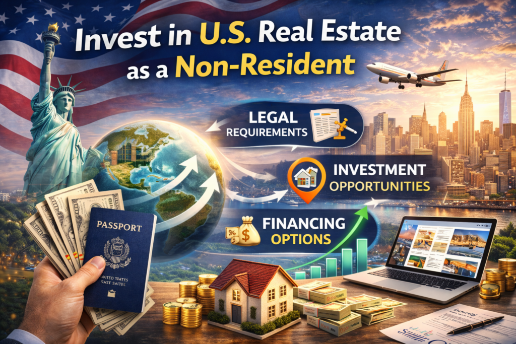 Invest in U.S. Real Estate as a Non-Resident
